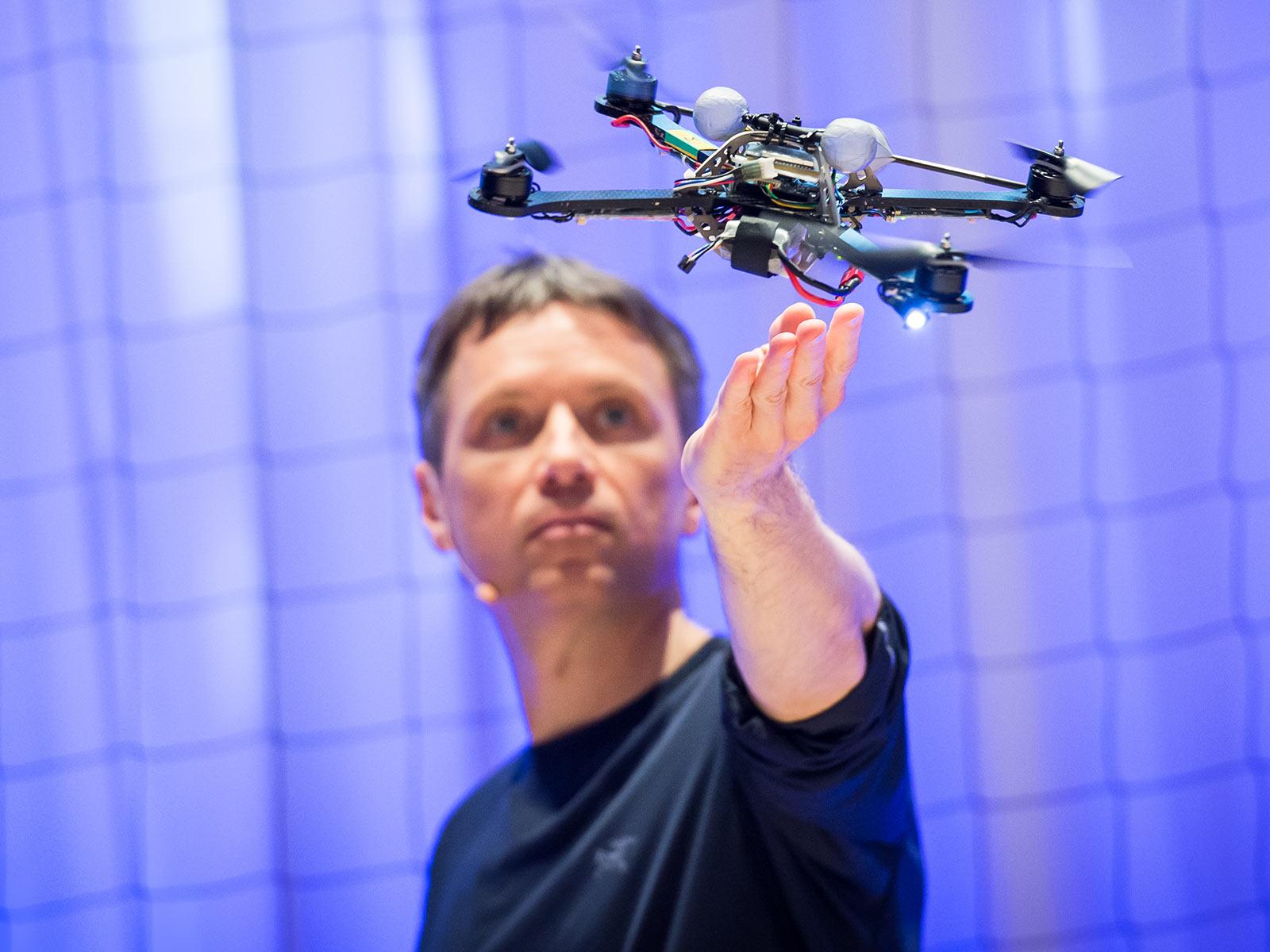 The astounding athletic power of quadcopters